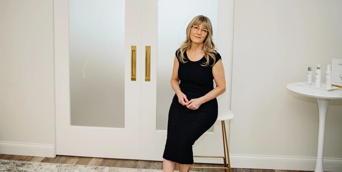 Before and after skincare transformations by Louise Green in Ottawa