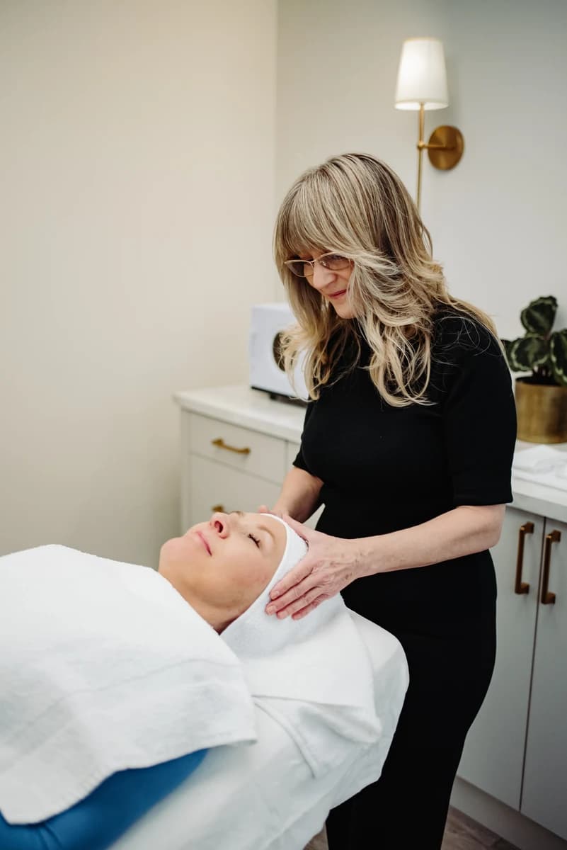 Medical facial service and skincare consultation in Ottawa