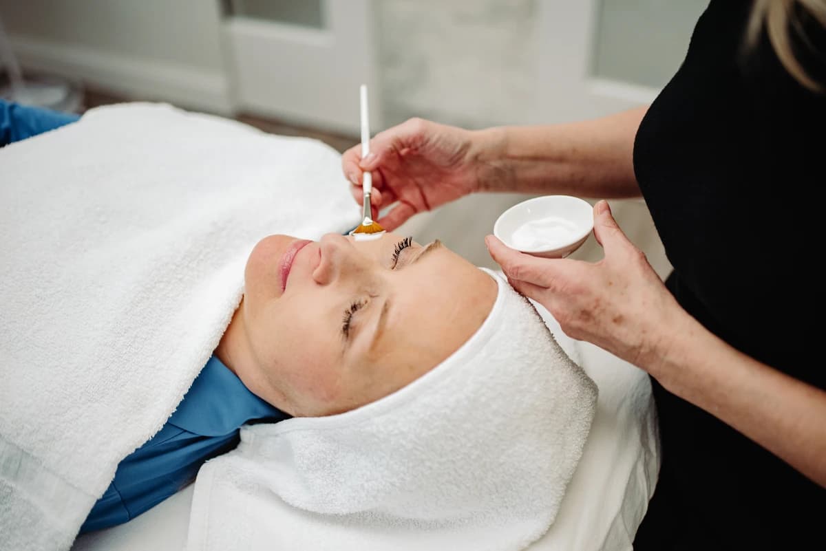 Relaxing glow facial treatment at Louise Green's Ottawa skincare clinic